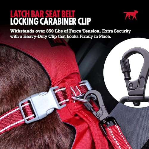 Dog Car Safety Belt (Red)