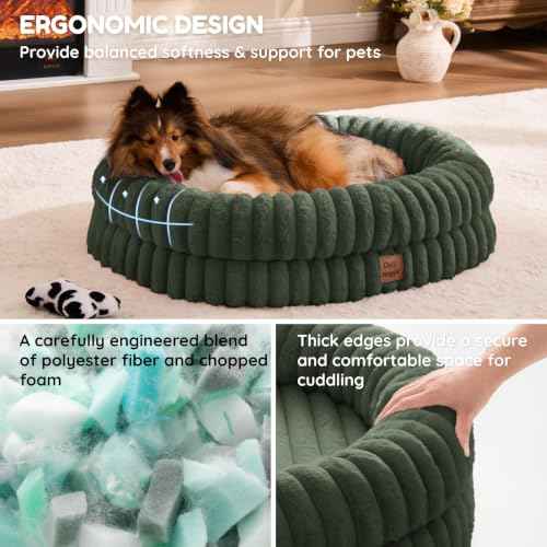 Orthopedic Dog Bed (Olive Green / M(30*24*7))