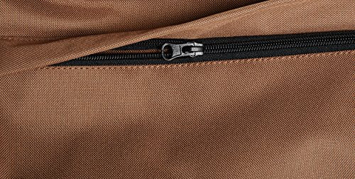 Dog Car Seat Booster for Small Dogs up to 25lbs (Tan / 18" x 18" x 16")