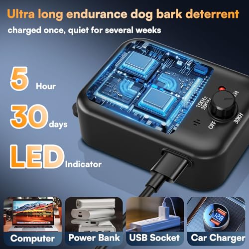 Anti Barking Devices (Black / 1pack)
