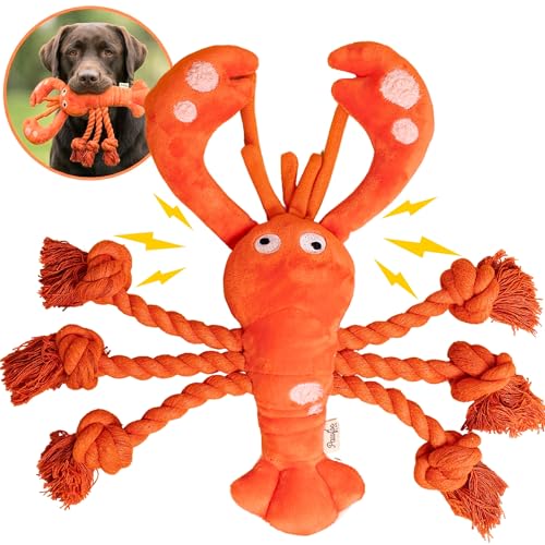Large Squeaky Dog Toys (Regular Lobster)