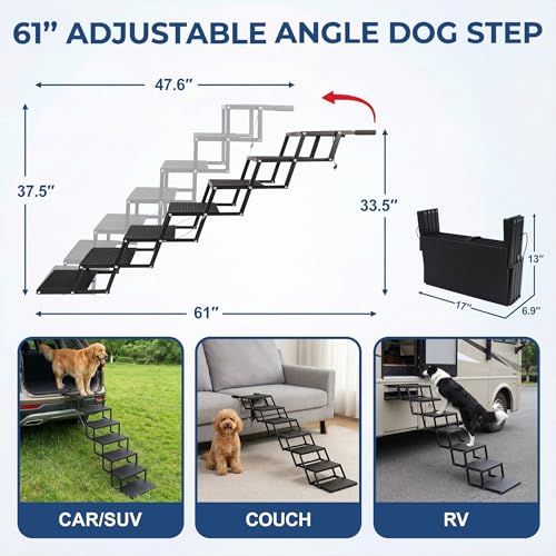 Dog Steps for Car (7 Steps)