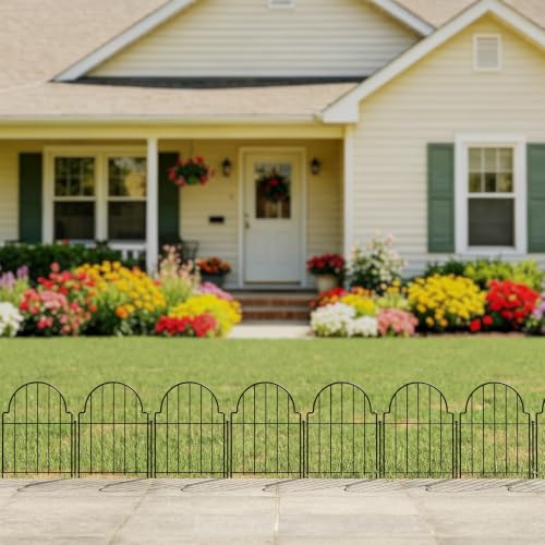 Decorative Garden Fence (17"H)