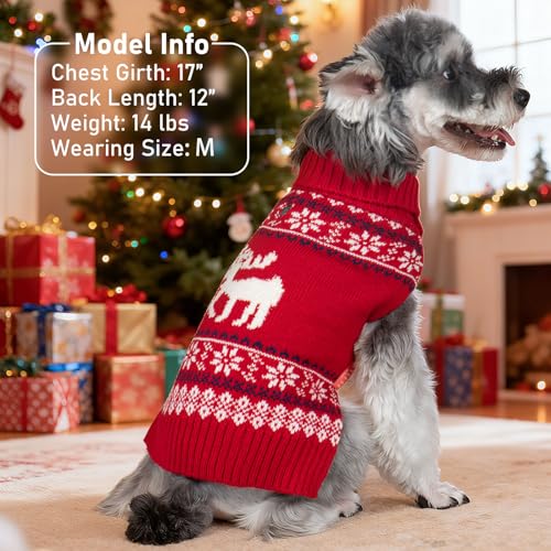 Dog Christmas Sweater (Small (4-7lbs) / 2# Xmas)