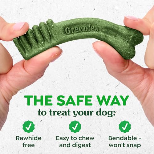 Teenie Original Natural Dental Dog Treats (65 Count (Pack of 1))