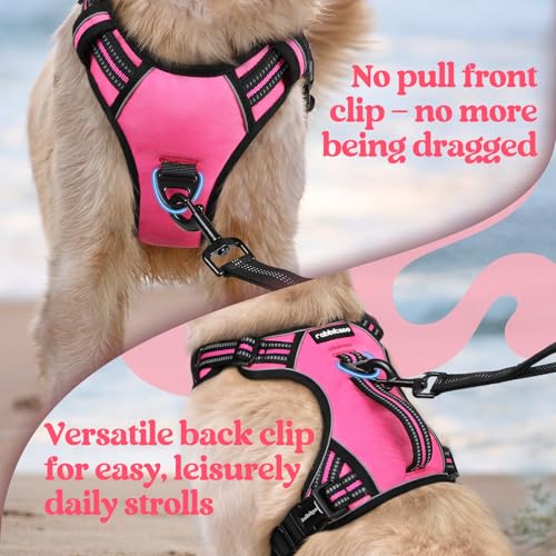 Large Dog Harness (Large / Pink)