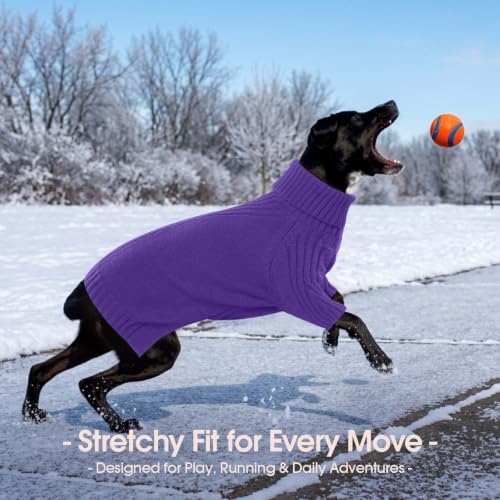 XXL Dog Sweater (Dark Purple / XX-Large)