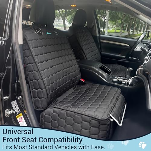 2 Pack Front Seat Covers for Dogs (2-Pack)