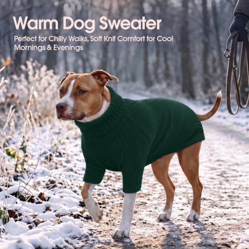 XXL Dog Sweater (Green / XX-Large)
