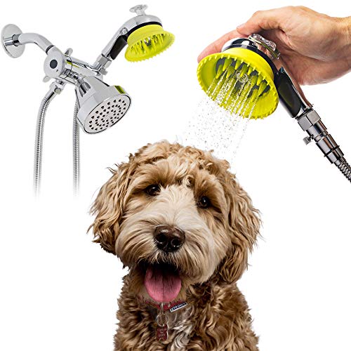 Deluxe Dog Washing Hose Attachment (Deluxe Shower & Garden (Variable Water Pressure))