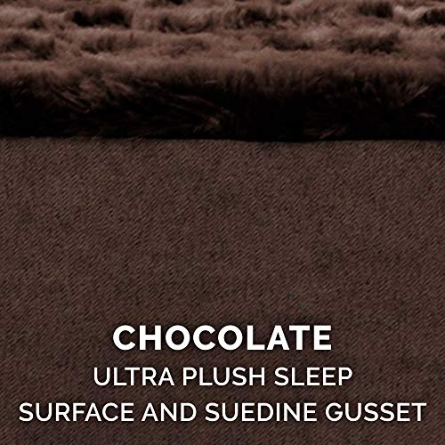 Orthopedic Dog Bed for Medium (Medium / Minky Chocolate)