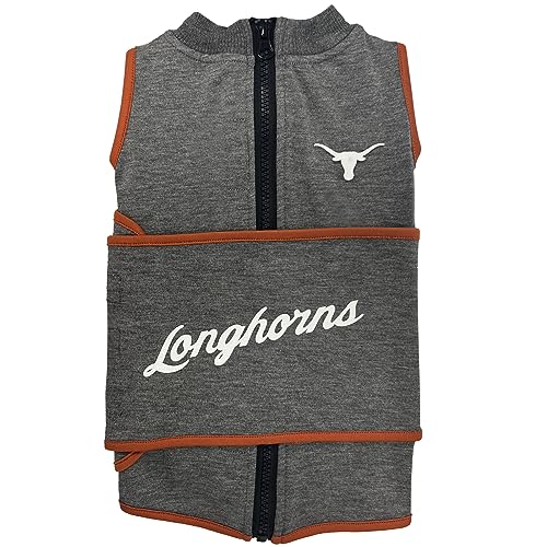 NCAA Texas Longhorns Dog Anxiety Shirt Calming Soothing Vest (Medium / Texas Longhorns)