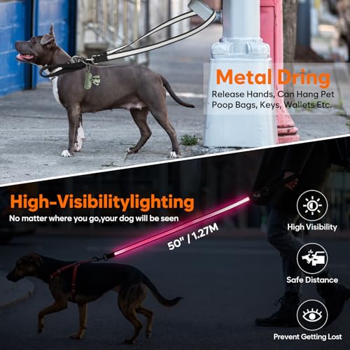 LED Dog Leash Ultra Bright (6 Ft)