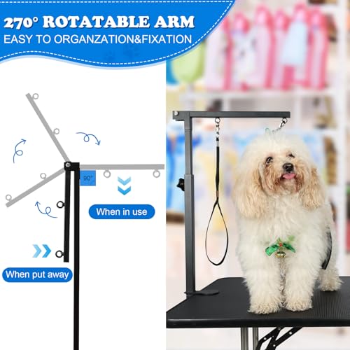 Dog Grooming Table Arm with Clamp 32in (Medium)