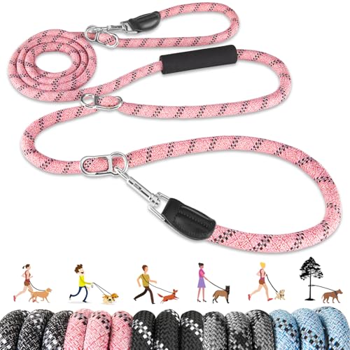 Hands Free Dog Leash (Pink)