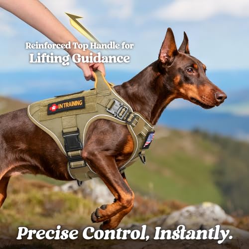 Tactical Dog Harness for Medium (Brown Reflex / Medium)