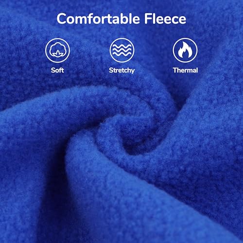 Thick Fleece Cat Vest (Small / Dark Blue)