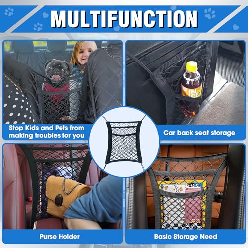 Universal Dog Car Net Barrier (3-Layer Mesh)
