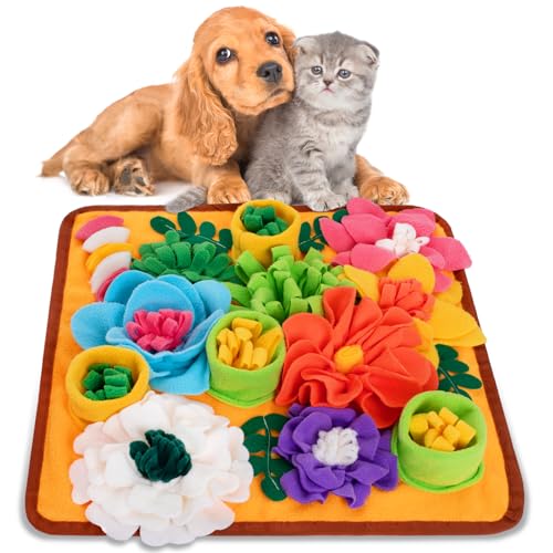 Snuffle Mat for Dogs (Orange)