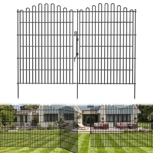 No Dig Garden Fence Panels (40 in(H) X 29 in(L))