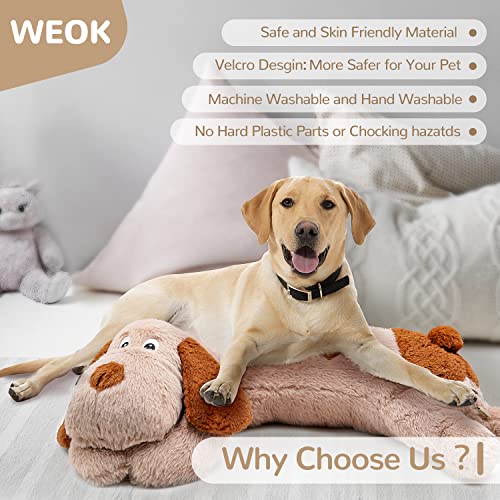 Puppy Heartbeat Toy (Brown +)