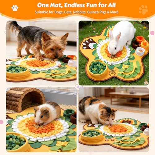 Snuffle Mat for Dogs (Flower)