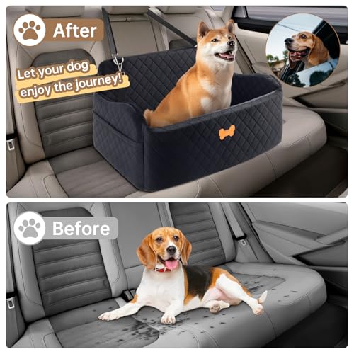 Car Seat for Large Size Dog (Black / Large)