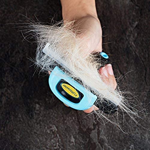 Dog Brush for Shedding (Blue)