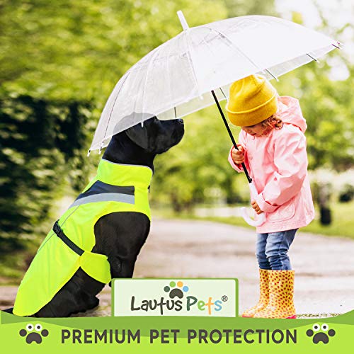 Waterproof Dog Rain Coat (Yellow / XX-Large)