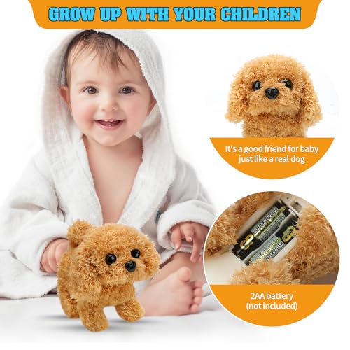 Plush Teddy Toy Puppy Electronic Interactive Dog (Teddy Dog)
