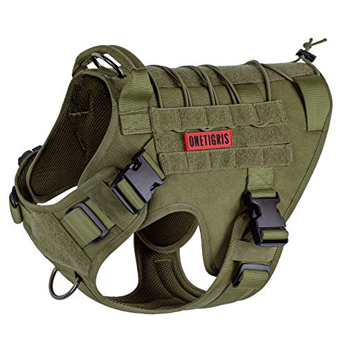 Tactical Dog Harness (Medium / Green)