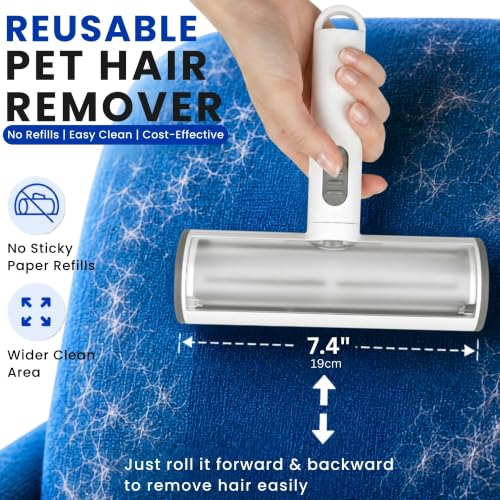 4 Piece Pet Hair Remover Tool