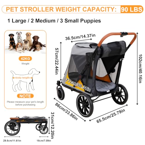 Dog Stroller for Large