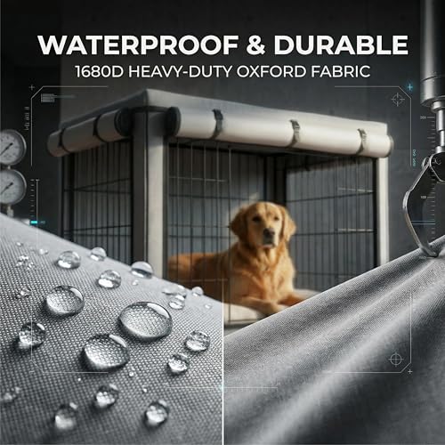 36 inch Dog Crate Cover (36.0"L x 23.0"W x 25.0"H)