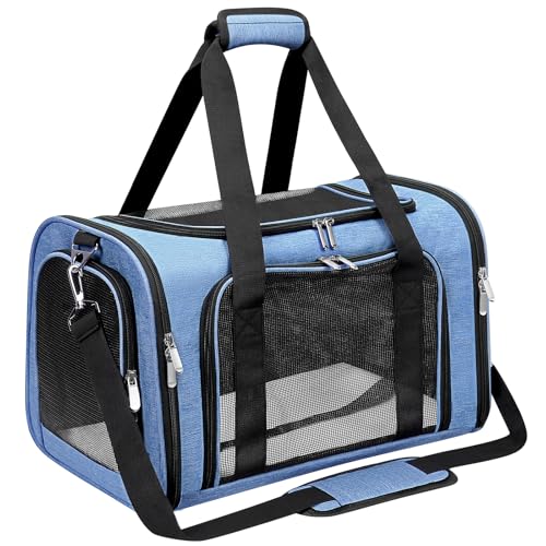 Soft Sided Cat (BLUE / 20"L x 13"W x 13"H)