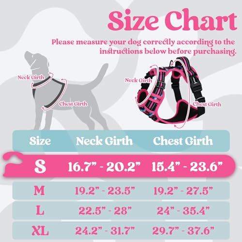 Dog Harness Small Sized (Small / Mountain Rose)