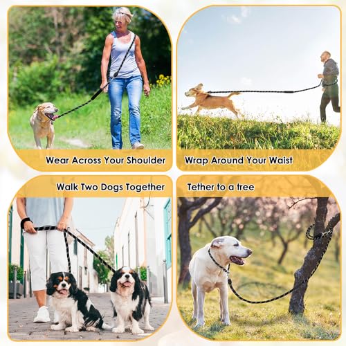 Hands Free Dog Leash (Black)