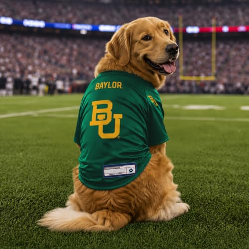 NCAA Baylor Bears Stretch Pet Jersey (Baylor Bears / Medium)