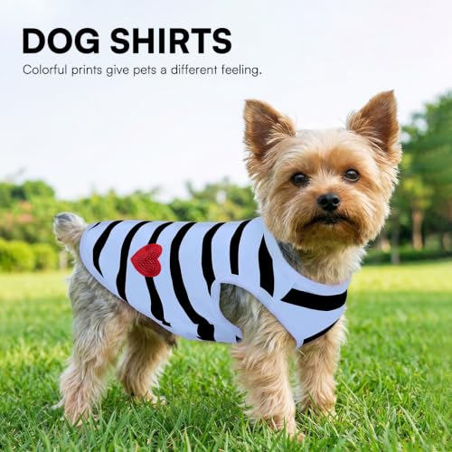 Dog Shirts for Small Dogs (Blue-Vest / Small)