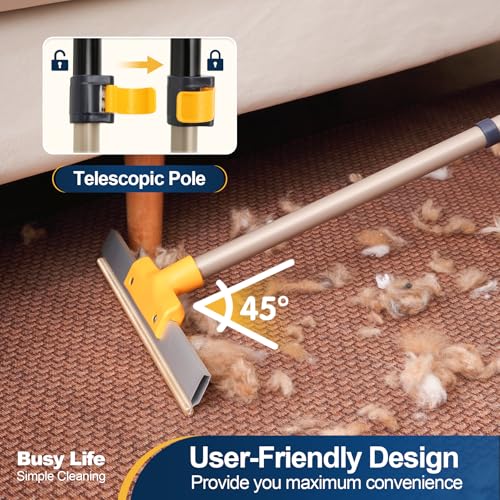 Carpet Rake for Pet Hair Removal Dog&Cat Hair Remover Scraper Rake