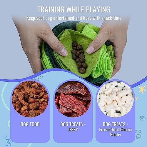 Pet Snuffle Ball (Gradient green / 15cm)
