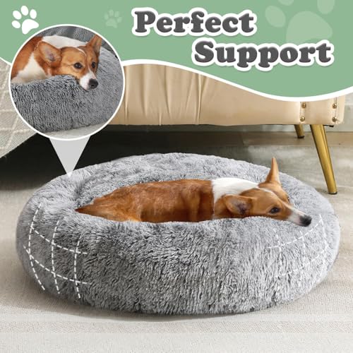 Dog & Cat Bed (20" / Smoke Black)