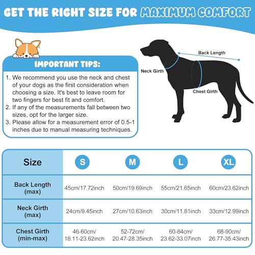 Dog Raincoat Waterproof Dog Coat with Polar Fleece Lining (Blue / Small)