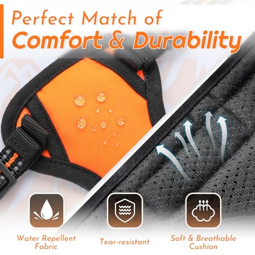 Dog Harness for Small Dogs (X-Small / Orange)