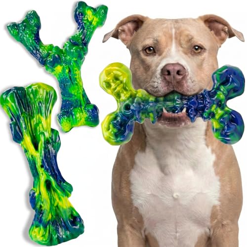 Dog Chew Toys (3PC-Peanut Butter-Green)