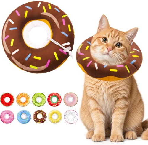 Cat Cone Collar Soft (Brown / Medium)