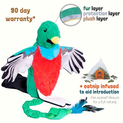 Pupr Pals Cat Wrestling Glove (Large / Quetzal + Catnip)