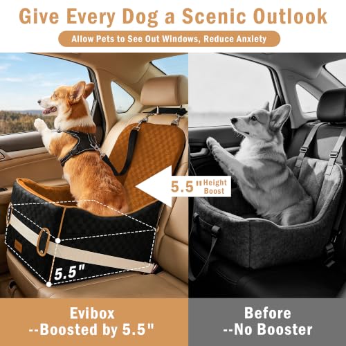 Puppy Car Seat (Brown / Medium)