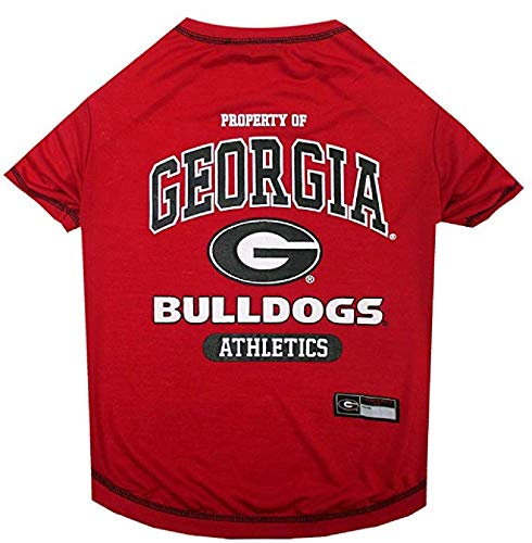 Collegiate GEORGIA BULLDOGS Dog T (Georgia Bulldogs / Small)