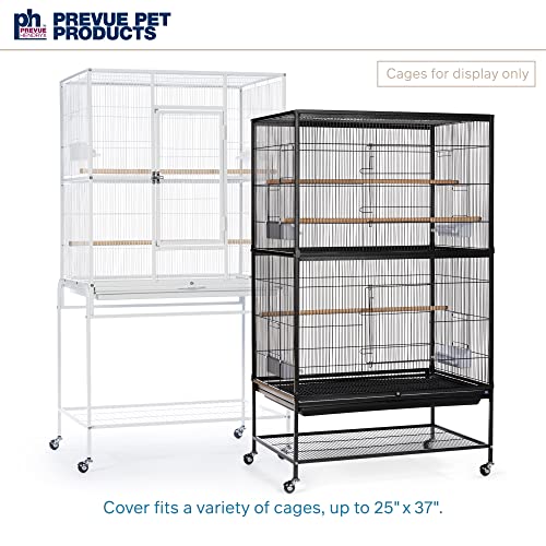 Large Bird Cage Cover (Black / 37x25x48)